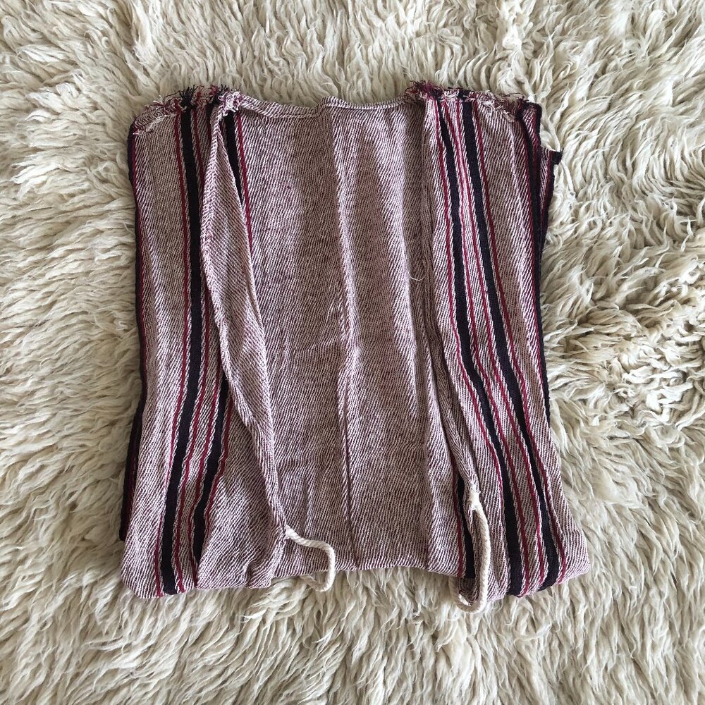 Handmade Cotton Vest with Tie